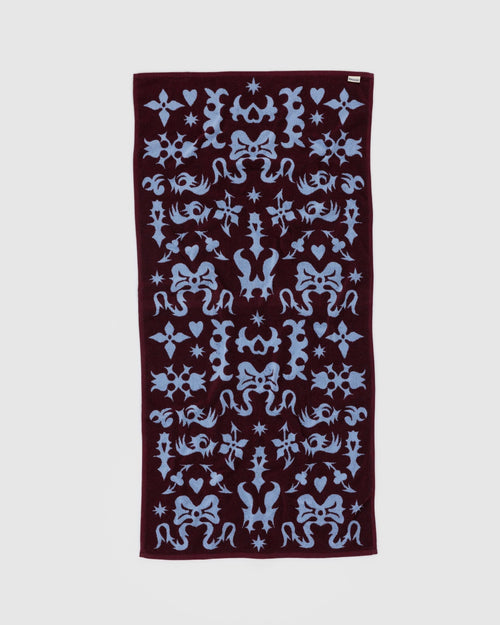 Bath Towel - Western Cut Outs