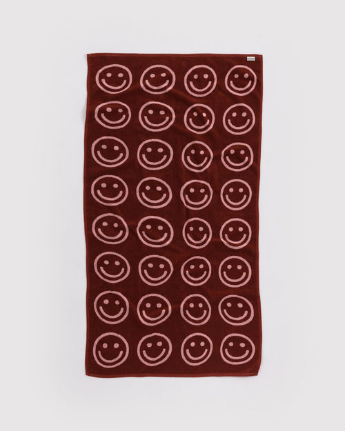 Bath Towel - Blush Happy